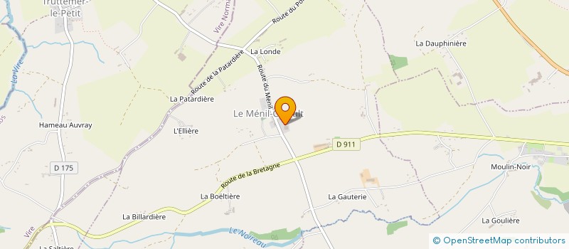 localisation de l'entreprise SCEA DU MENIL à LE MENIL-CIBOULT