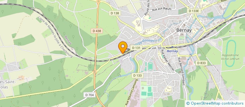 localisation de l'entreprise SCEA DU MILON à CAORCHES-SAINT-NICOLAS