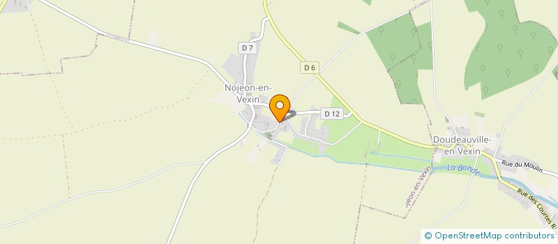 localisation de l'entreprise SCEA DU MONASTERE  NOJEON-EN-VEXIN