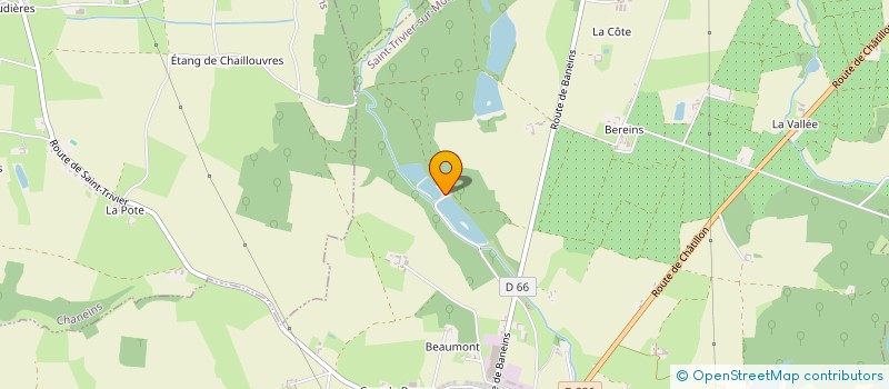 localisation de l'entreprise SCEA DU MONS  SAINT-TRIVIER-SUR-MOIGNANS