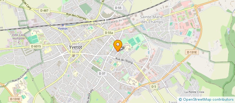 localisation de l'entreprise SCEA DU MONT DE L'IF  CROIX-MARE