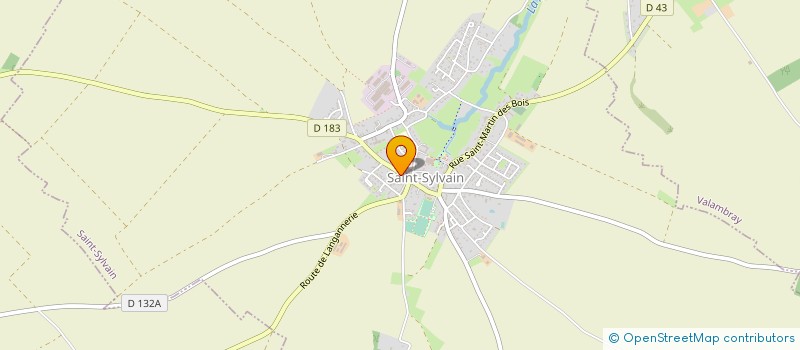 localisation de l'entreprise SCEA DU MOULIN  SAINT-SYLVAIN