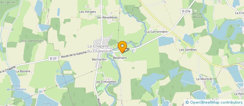 localisation de l'entreprise SCEA DU MOULIN  SAINT-GERMAIN-SUR-RENON