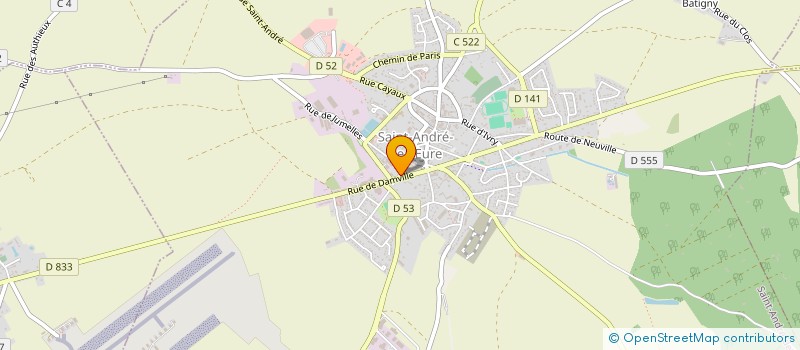 localisation de l'entreprise SCEA DU MOULIN A VENT  PREY