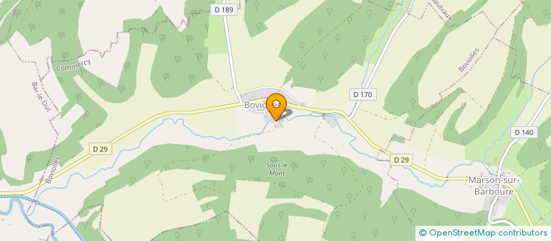 localisation de l'entreprise SCEA DU MOULIN BAS à BOVIOLLES