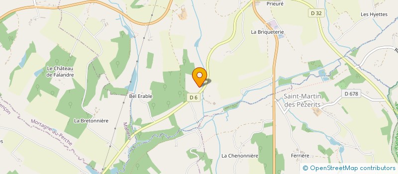 localisation de l'entreprise SCEA DU MOULIN DE DAROUEL à MOULINS-LA-MARCHE
