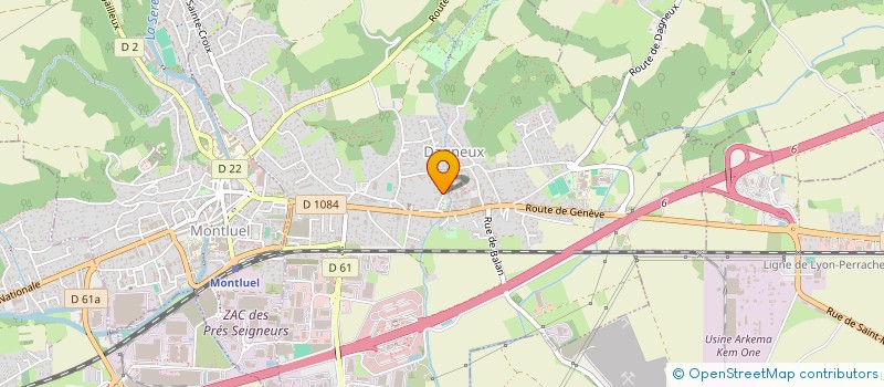 localisation de l'entreprise SCEA DU NEYRIEU à MONTLUEL