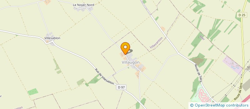 localisation de l'entreprise SCEA DU NOYER  MER