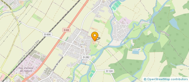 localisation de l'entreprise SCEA DU PANAMA  SAND