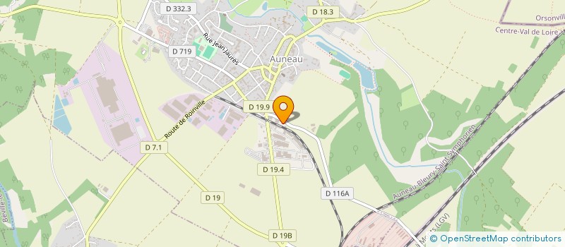 localisation de l'entreprise SCEA DU PARC à AUNEAU-BLEURY-SAINT-SYMPHORIEN