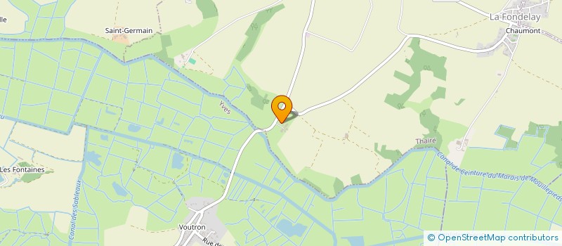 localisation de l'entreprise SCEA DU PASSAGE  THAIRE