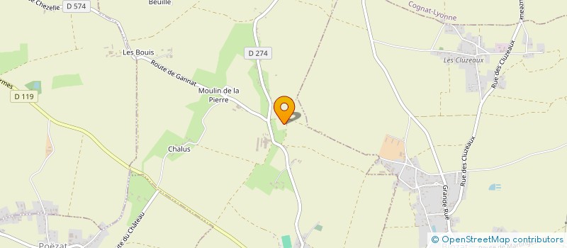 localisation de l'entreprise SCEA DU PATURAIL  CHARMES