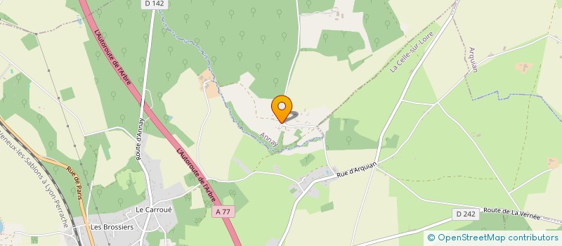 localisation de l'entreprise SCEA DU PATUREAU à ANNAY