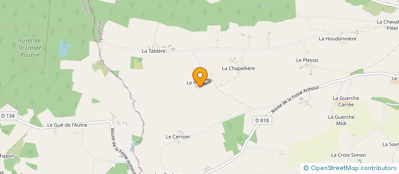 localisation de l'entreprise SCEA DU PERIER à LONLAY-L ABBAYE