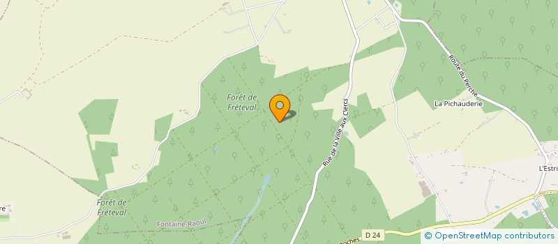 localisation de l'entreprise SCEA DU PETIT BREUIL  FONTAINE-RAOUL