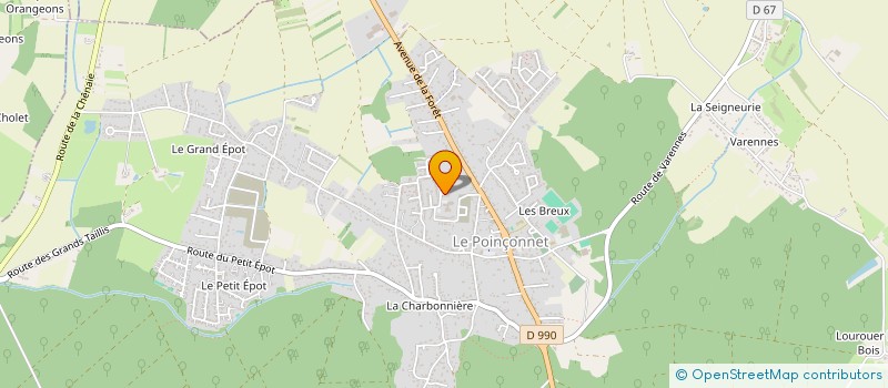 localisation de l'entreprise SCEA DU PETIT PONT à VELLES