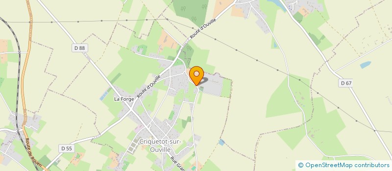 localisation de l'entreprise SCEA DU PIGEONNIER à CRIQUETOT-SUR-OUVILLE
