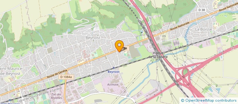 localisation de l'entreprise SCEA DU PLANATRE à BEYNOST