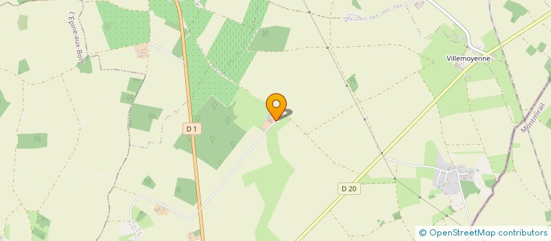 localisation de l'entreprise SCEA DU PLENOIS  DHUYS ET MORIN-EN-BRIE