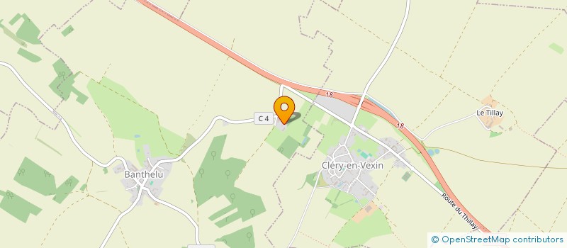 localisation de l'entreprise SCEA DU PLESSIS LE VENEUR  BANTHELU