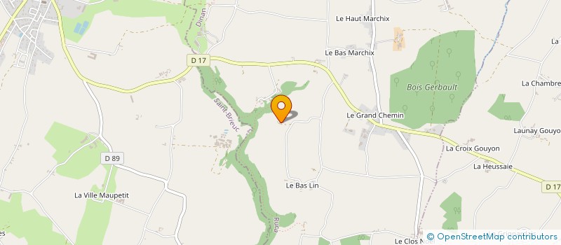 localisation de l'entreprise SCEA DU PLESSIX à HENANBIHEN