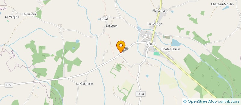 localisation de l'entreprise SCEA DU POINT DU JOUR  NOUIC