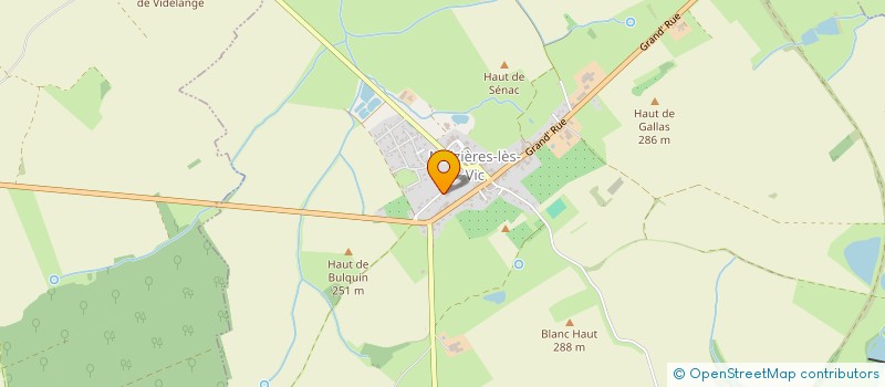 localisation de l'entreprise SCEA DU PONT DE FRAISE  MAIZIERES-LES-VIC