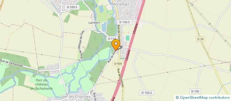 localisation de l'entreprise SCEA DU POULAIN à MORANCEZ