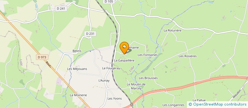 localisation de l'entreprise SCEA DU PRE AU LAIT à LOLIF