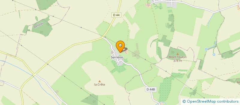 localisation de l'entreprise SCEA DU PRE DES VIGNES  BELLEAU