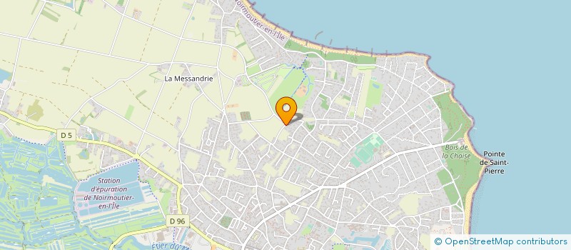 localisation de l'entreprise SCEA DU PRE DU PAIN à NOIRMOUTIER-EN-L'ILE