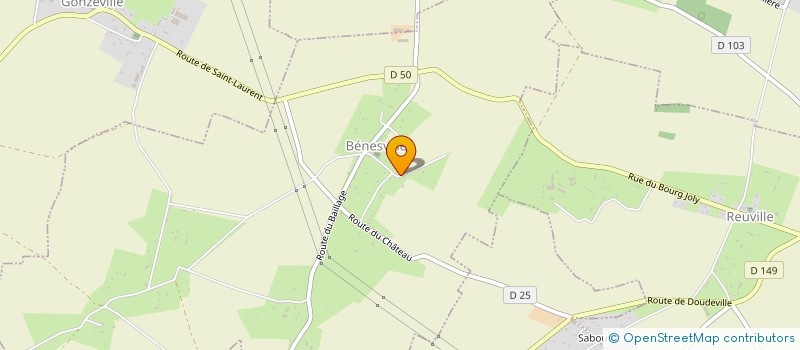 localisation de l'entreprise SCEA DU PRESBYTERE  BENESVILLE