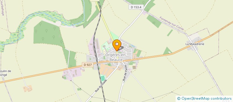 localisation de l'entreprise SCEA DU PRIEURE à BAZOCHES-EN-DUNOIS