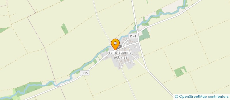 localisation de l'entreprise SCEA DU PRIEURE  SAINT-ETIENNE-A-ARNES