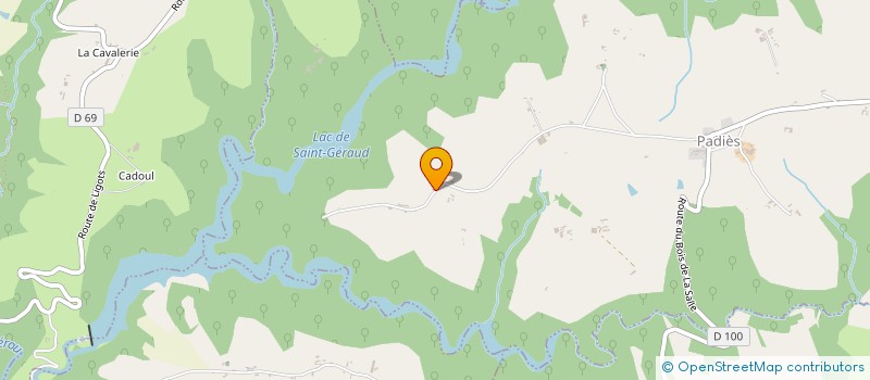 localisation de l'entreprise SCEA DU PY  PADIES