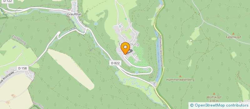 localisation de l'entreprise SCEA DU QUATRE VENTS  RAUWILLER