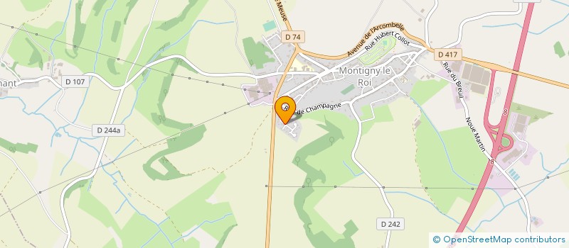 localisation de l'entreprise SCEA DU RENOUVEAU à VAL DE MEUSE