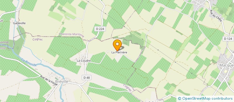 localisation de l'entreprise SCEA DU RENOUVEAU à BREVILLE