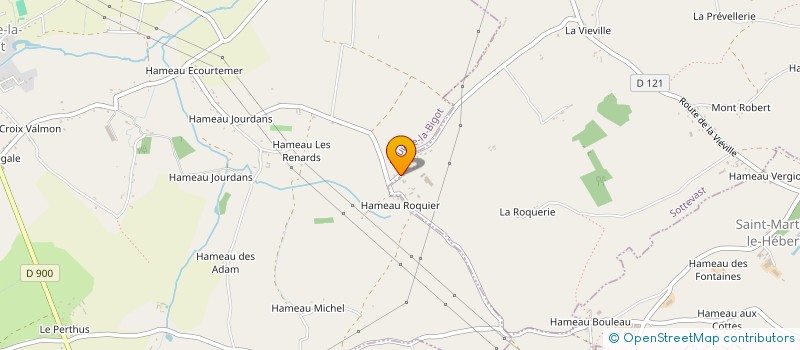localisation de l'entreprise SCEA DU ROQUIER à SOTTEVAST