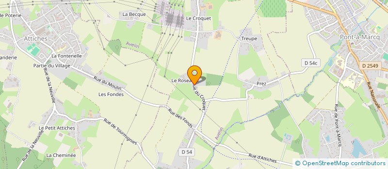localisation de l'entreprise SCEA DU ROSEAU à AVELIN