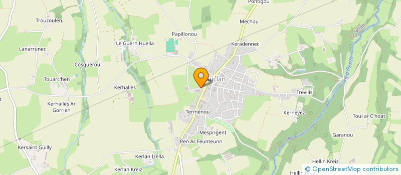 localisation de l'entreprise SCEA DU RUGO à GUICLAN