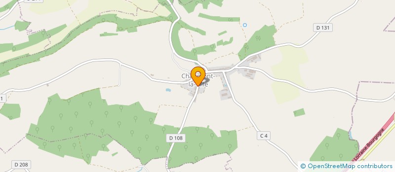 localisation de l'entreprise SCEA DU SAPIN à CHAUMONT-LA-VILLE