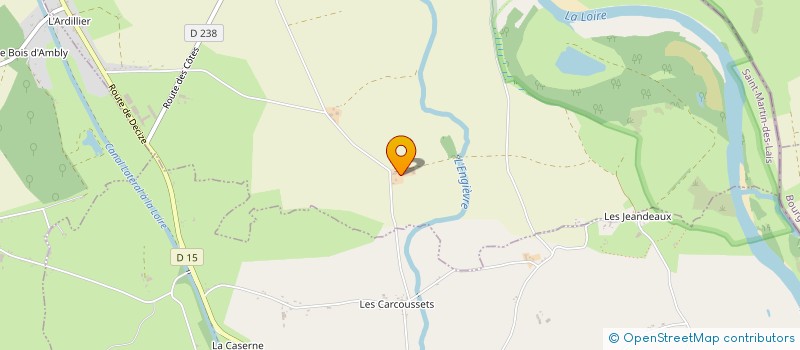 localisation de l'entreprise SCEA DU SOLEIL à SAINT-MARTIN-DES-LAIS
