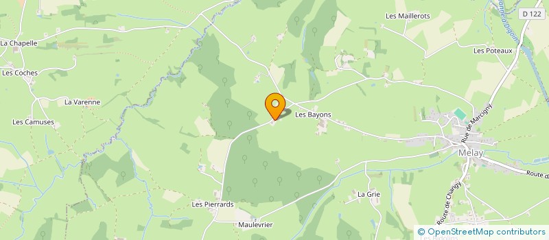 localisation de l'entreprise SCEA DU SORBIER à MELAY