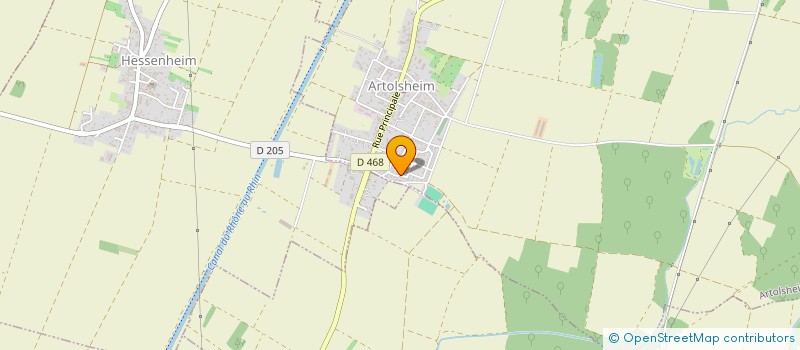 localisation de l'entreprise SCEA DU STADE  ARTOLSHEIM