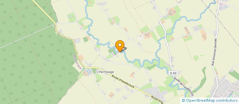 localisation de l'entreprise SCEA DU TAMBOURIN à MERVILLE