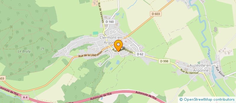 localisation de l'entreprise SCEA DU TAO  VIENNE-LA-VILLE