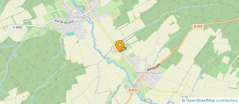 localisation de l'entreprise SCEA DU TILLEUL à LINSDORF