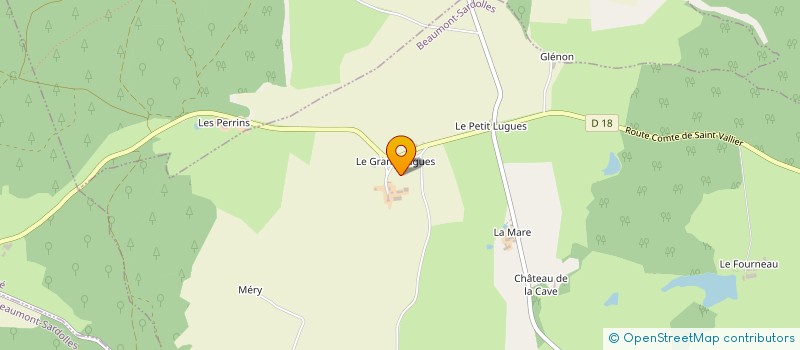 localisation de l'entreprise SCEA DU TOM à BEAUMONT-SARDOLLES