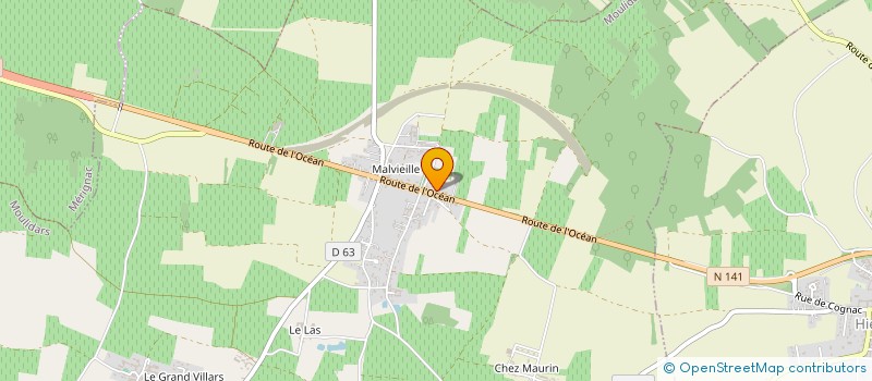 localisation de l'entreprise SCEA DU TOUVENT à MOULIDARS